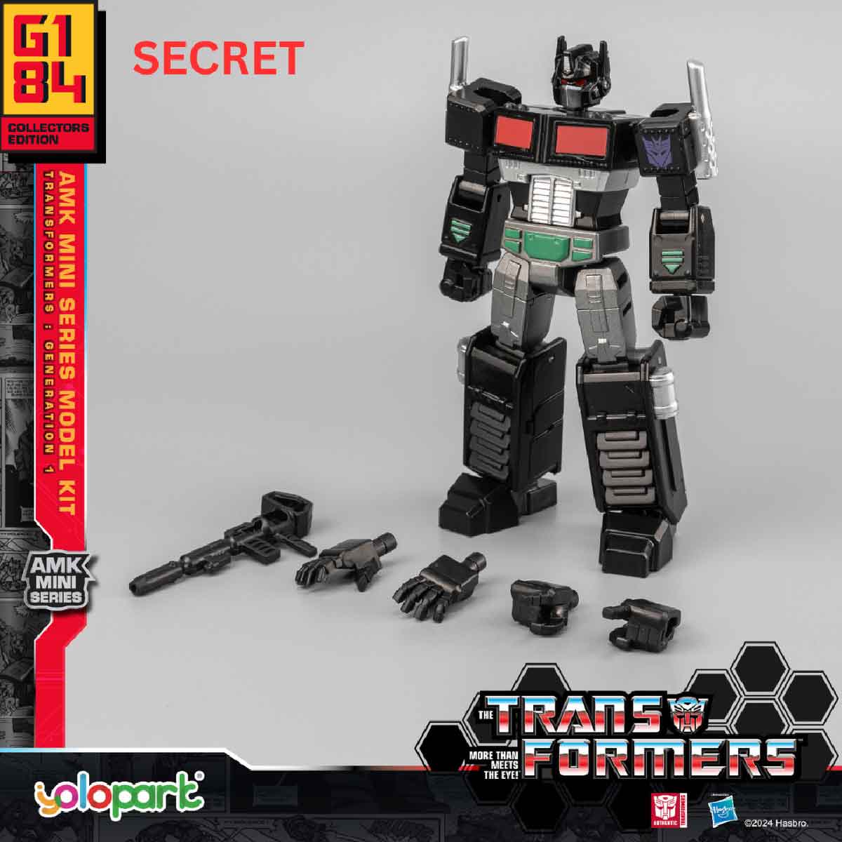 Transformers: Generation One YOLOPARK YPAMKG1-1 Blind Box Assembly Model - Mô hình lắp ráp Blind Box - YOLOPARK