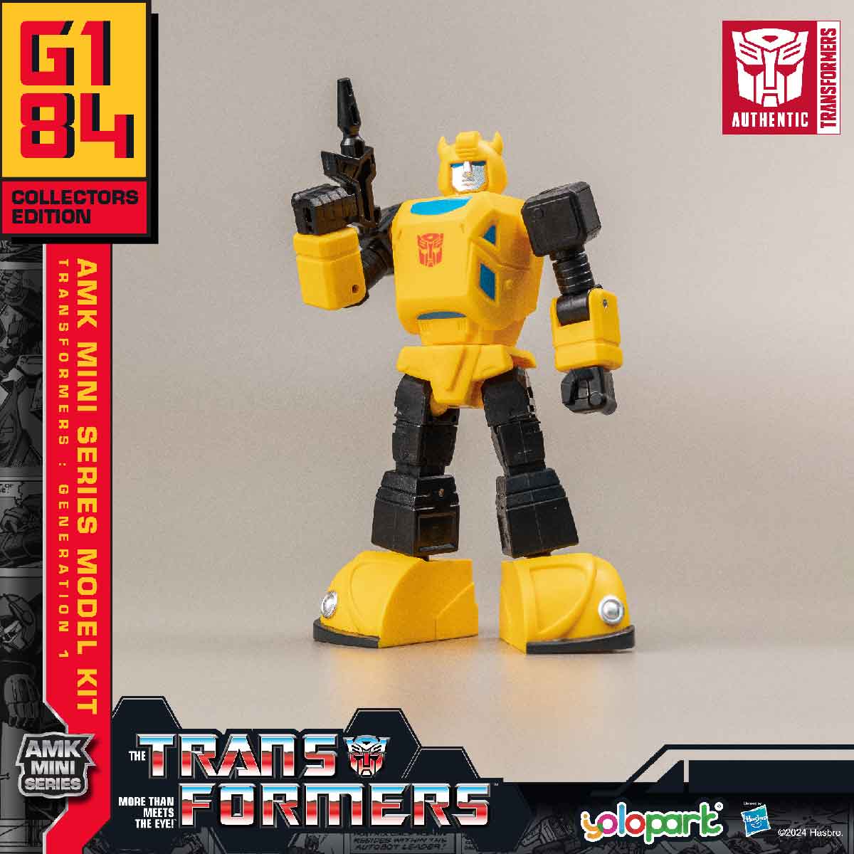 Transformers: Generation One YOLOPARK YPAMKG1-1 Blind Box Assembly Model - Mô hình lắp ráp Blind Box - YOLOPARK