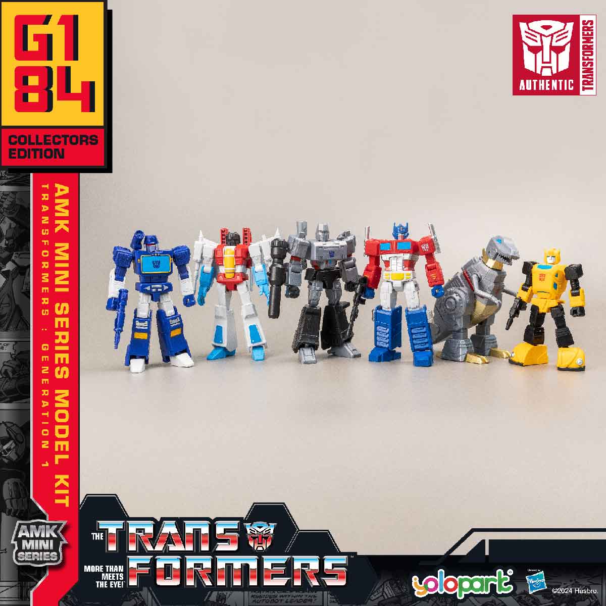Transformers: Generation One YOLOPARK YPAMKG1-1 Blind Box Assembly Model - Mô hình lắp ráp Blind Box - YOLOPARK