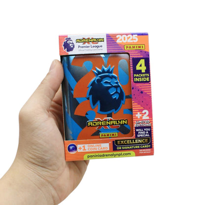 Premier League Adrenalyn 2025 Card Box - Hộp thẻ sưu tập bóng đá Ngoại hạng Anh - Panini