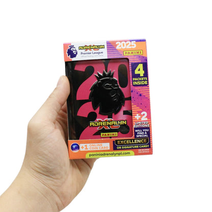 Premier League Adrenalyn 2025 Card Box - Hộp thẻ sưu tập bóng đá Ngoại hạng Anh - Panini