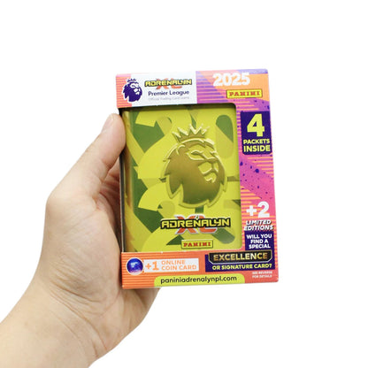 Premier League Adrenalyn 2025 Card Box - Hộp thẻ sưu tập bóng đá Ngoại hạng Anh - Panini