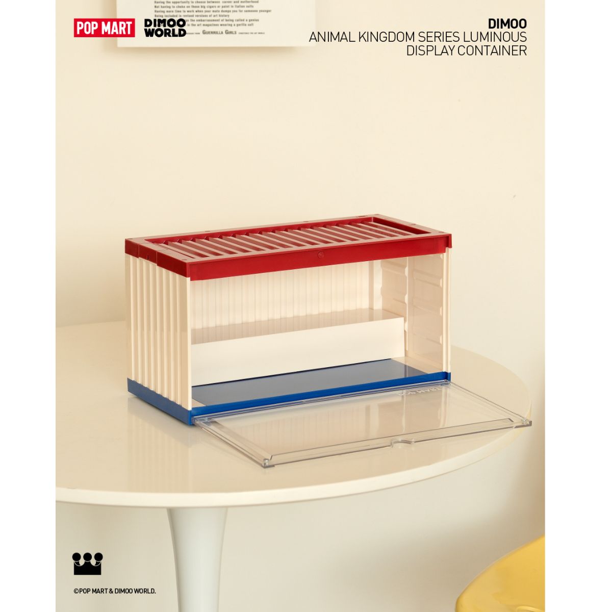 Dimoo Animal Kingdom Luminous Display Box - Hộp trưng bày mô hình phát sáng - POP MART