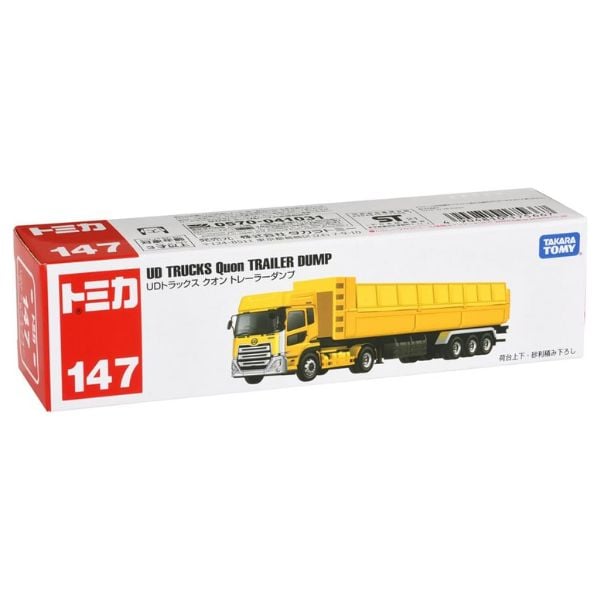 Tomica No.147 UD TRUCKS QUON TRAILER DUMP