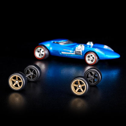 RLC Exclusive Real Riders Wheels Pack - Set 1 Bộ Phụ Kiện Bánh Xe Hot Wheels Mattel HGK87 - Hình ảnh bổ sung 4