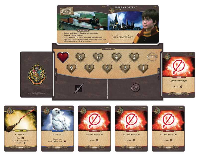 Harry Potter™ Hogwarts™ Battle: A Cooperative Deck-Building Game - Board Game Xây Dựng Bộ Bài Hợp Tác - The Op Games
