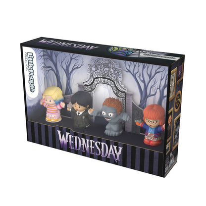 Little People Collector Wednesday TV Series Special Edition Set - Bộ Mô Hình Nhân Vật Sưu Tầm - Mattel