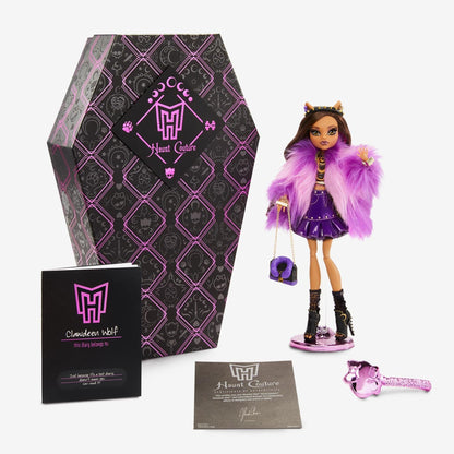 Monster High Clawdeen Haunt Couture Doll - Búp bê Sưu tầm Cao cấp - Mattel Creations - Hình ảnh bổ sung 8