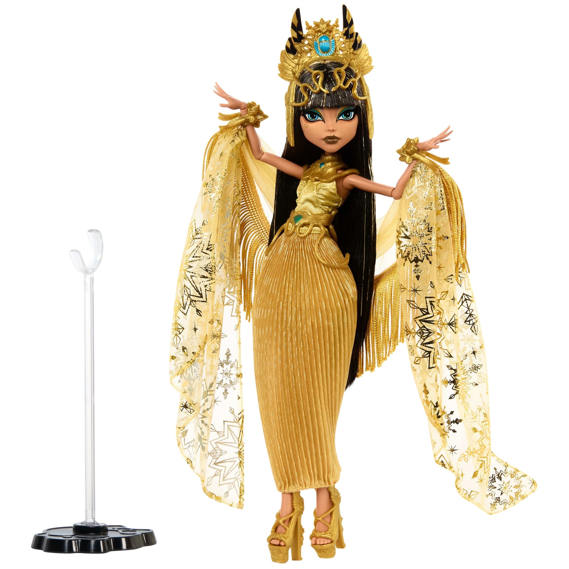 Monster High Howliday Cleo De Nile Doll - Búp bê Sưu tầm Mùa Lễ Hội - Mattel - Hình ảnh bổ sung 6