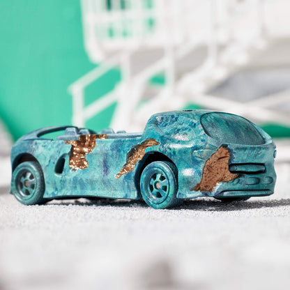 Hot Wheels x Daniel Arsham Eroded Deora II Xe Mô Hình Sưu Tầm Mattel Creations - Hình ảnh chi tiết 2
