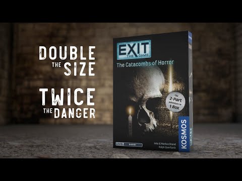 EXIT The Game: The Catacombs of Horror - Board Game Giải Đố Thoát Hiểm Hai Phần - Thames & Kosmos - Hình ảnh bổ sung 4