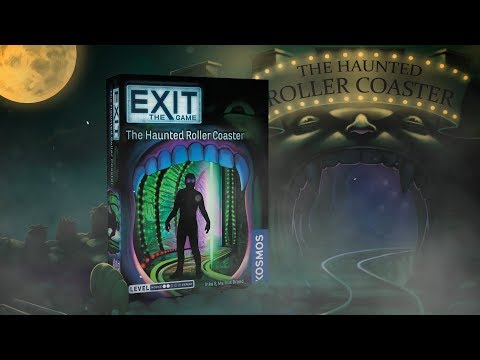 EXIT: The Haunted Roller Coaster - Trò chơi Escape Room Tại Nhà - Thames & Kosmos - Hình ảnh bổ sung 4