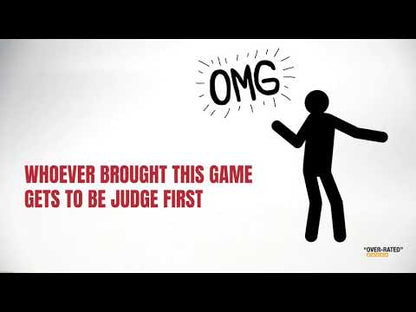 Over-Rated™ Ridiculous Reviews Card Game - Board Game Thẻ Bài Tiệc Tùng - Relatable - Hình ảnh bổ sung 6