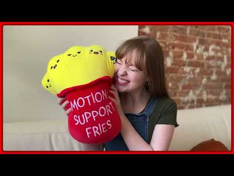 Emotional Support Jumbo Fries - Gối Ôm Khoai Tây Chiên Khổng Lồ - Relatable - Hình ảnh bổ sung 4