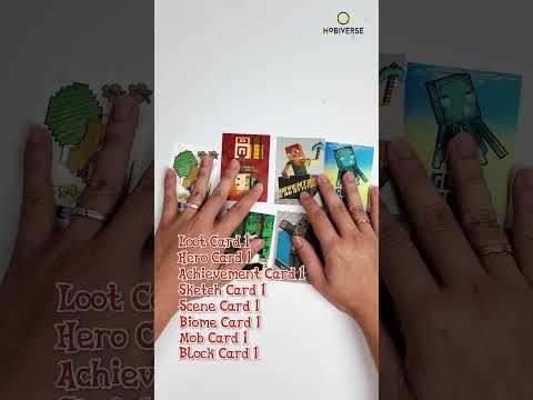 Minecraft 2 Card Pack - Thẻ hình sưu tầm - PANINI 8018190027518 - Hình ảnh sản phẩm