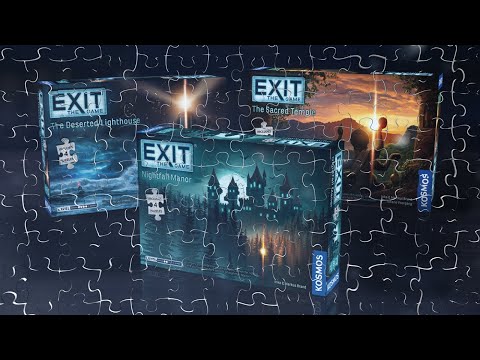 EXIT: The Sacred Temple (with Jigsaw Puzzles) - Trò chơi Escape Room kèm Xếp hình - Thames & Kosmos - Hình ảnh bổ sung 5