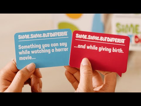 Same Same But Different Card Game: Hilarious Double Entendres Relatable - ảnh 3 - Board Game