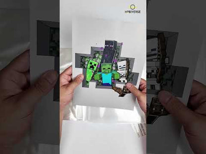 Minecraft 2 Starter Card Set - Bộ thẻ hình khởi đầu - Panini