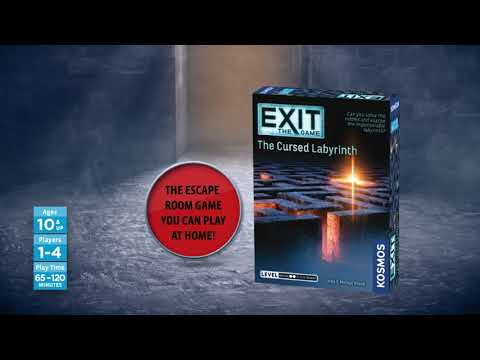 EXIT: The Cursed Labyrinth - Trò chơi Escape Room Tại Nhà - Thames & Kosmos - Hình ảnh bổ sung 4