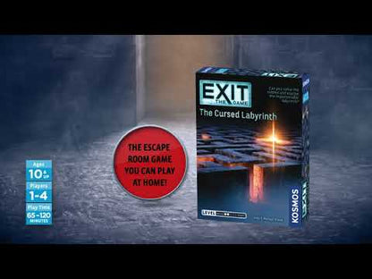 EXIT: The Cursed Labyrinth - Trò chơi Escape Room Tại Nhà - Thames & Kosmos - Hình ảnh bổ sung 4