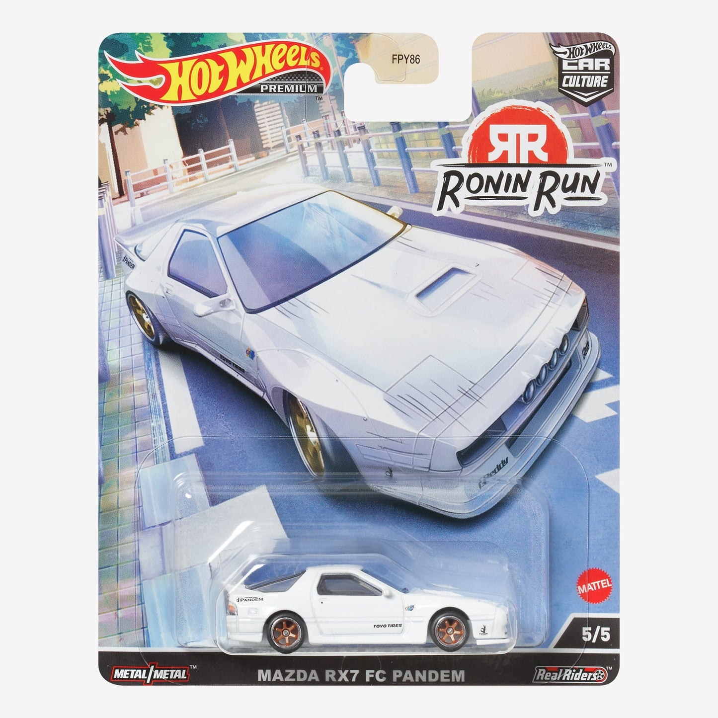 Hot Wheels Car Culture Circuit Legends Mazda RX-7 FC - Mô Hình Xe Die-cast Tỉ Lệ 1:64 - Hot Wheels - Hình ảnh sản phẩm