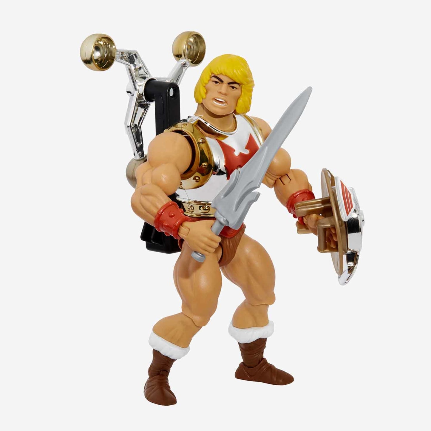 Masters of the Universe Origins Flying Fists He-Man Figure - Mô Hình Hành Động He-Man Mattel HDT22 - Hình ảnh chi tiết 2