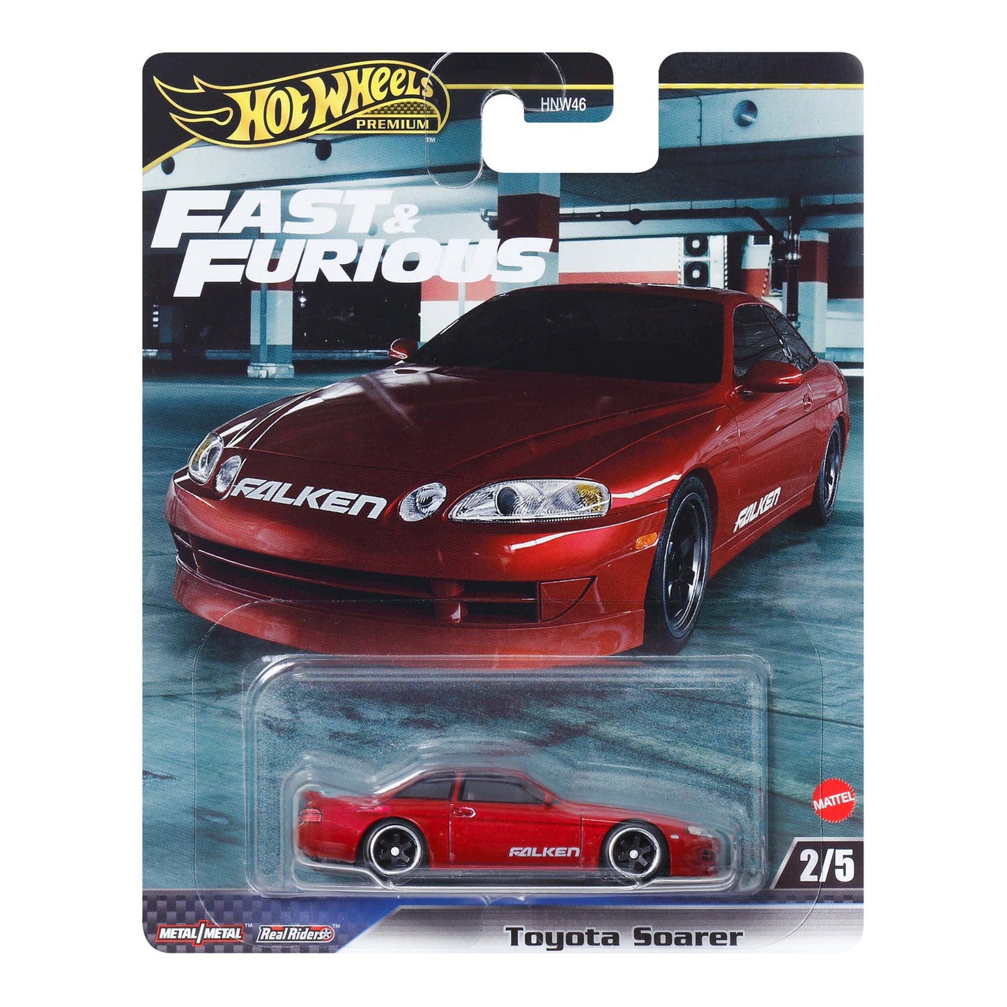 Hot Wheels Premium Fast & Furious Toyota Soarer - Mô hình xe đua 1:64 - Mattel - Hình ảnh sản phẩm