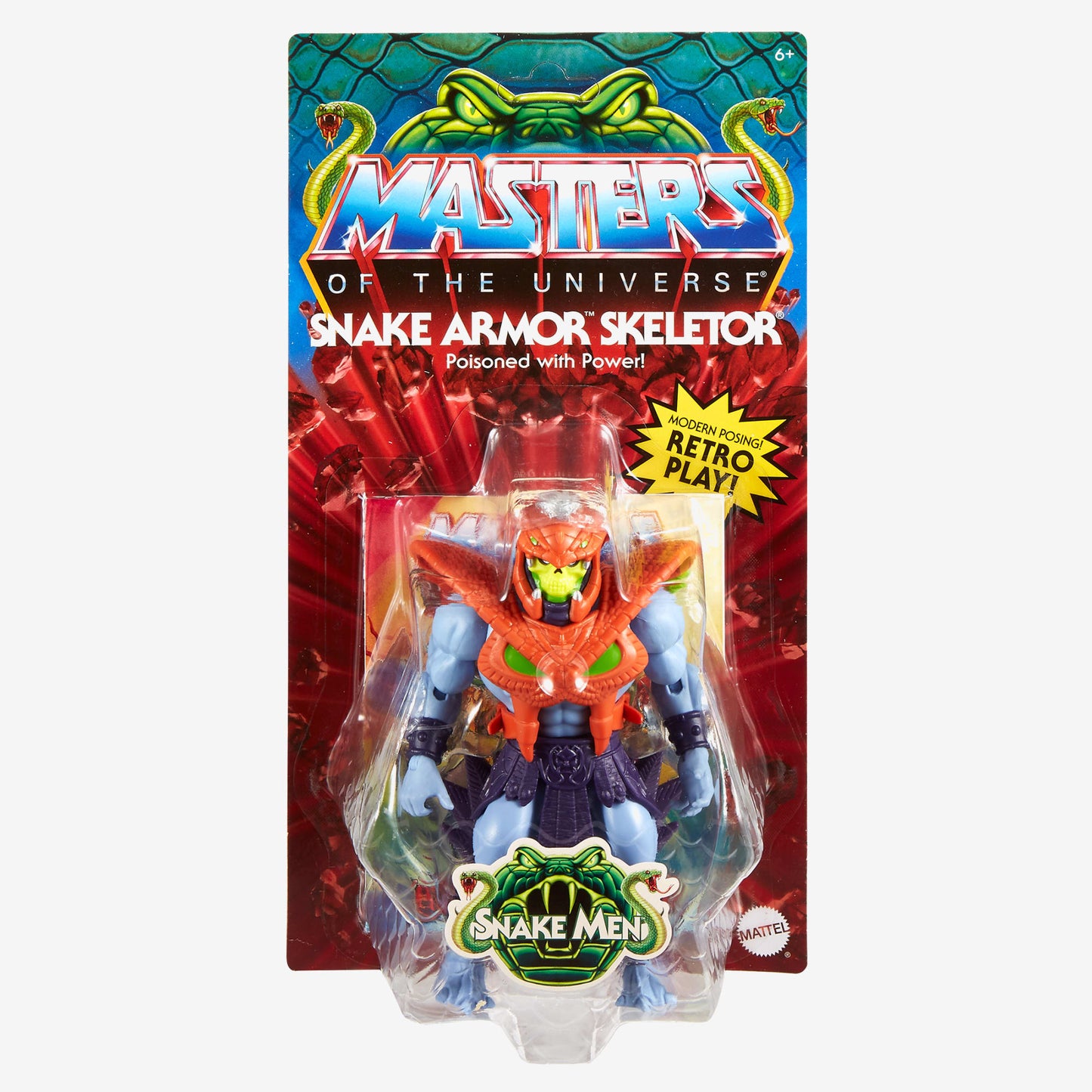 Masters of the Universe Origins Snake Armor Skeletor Action Figure - Mô Hình Nhân Vật Mattel - Hình ảnh chi tiết 2