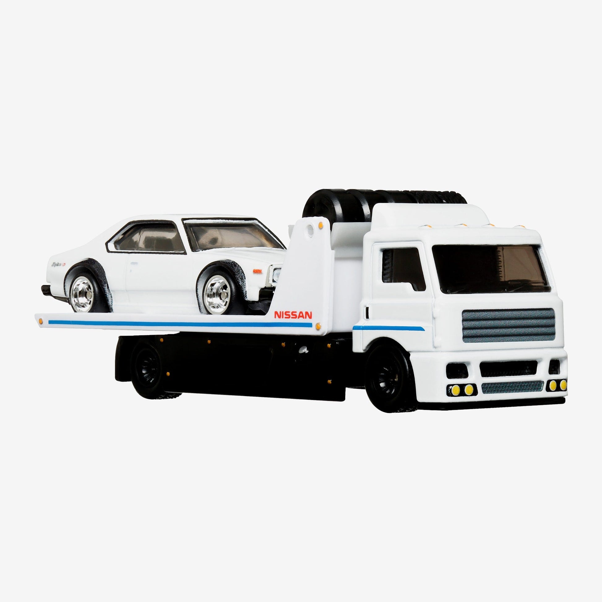 Hot Wheels Premium Collector Set, 3 Nissan Skyline Cars & 1 Transporter - Bộ 4 Xe Mô Hình Nissan Skyline Cao Cấp Hot Wheels -