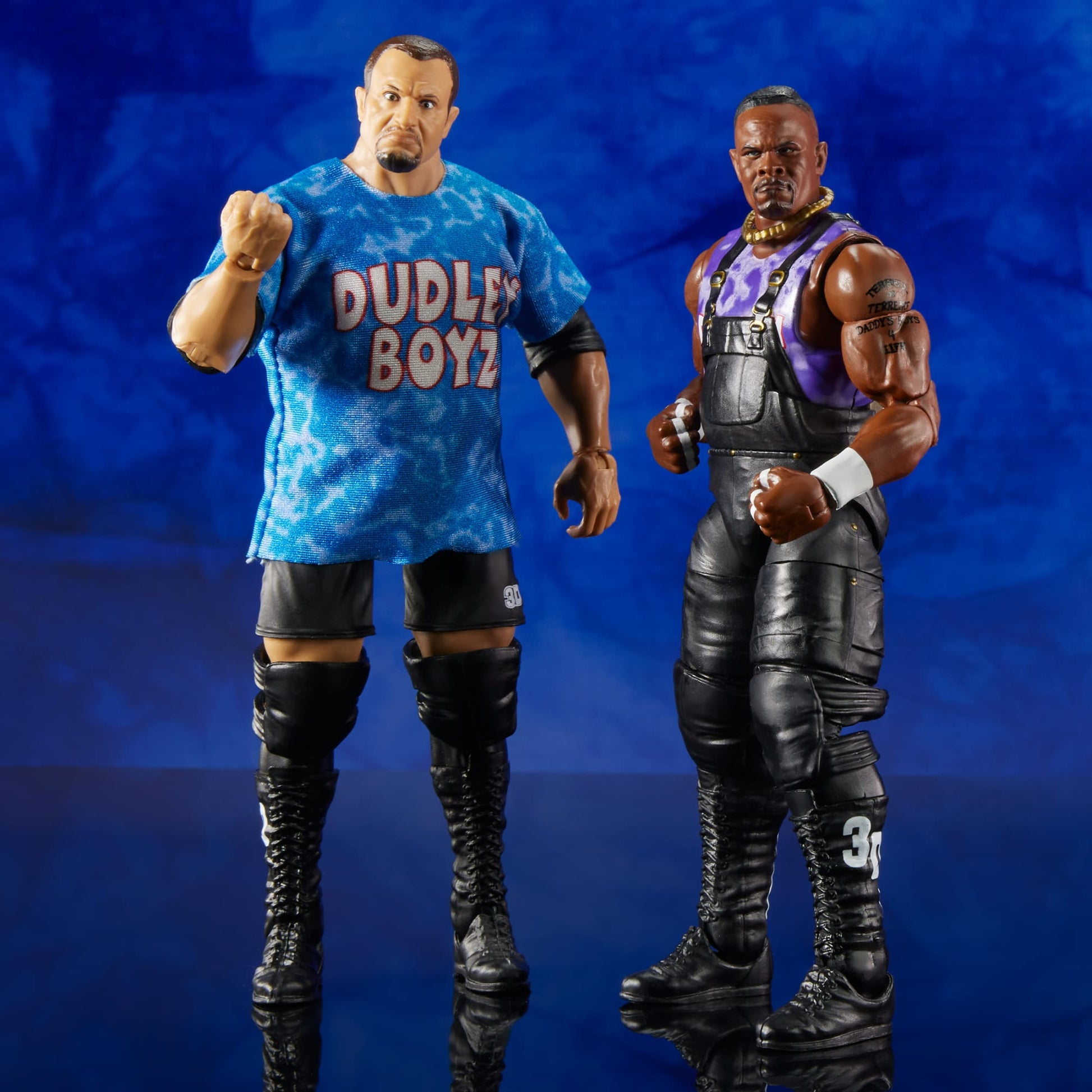 WWE Elite Collection Dudley Boyz 2-Pack - Bộ Mô Hình Action Figure Đôi Bubba Ray & D-Von - Mattel - Hình ảnh chi tiết 2
