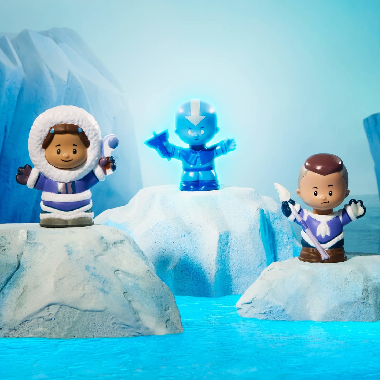 Little People Collector Avatar the Last Airbender Figures - Bộ Nhân Vật Sưu Tầm - Fisher-Price - Hình ảnh chi tiết 2