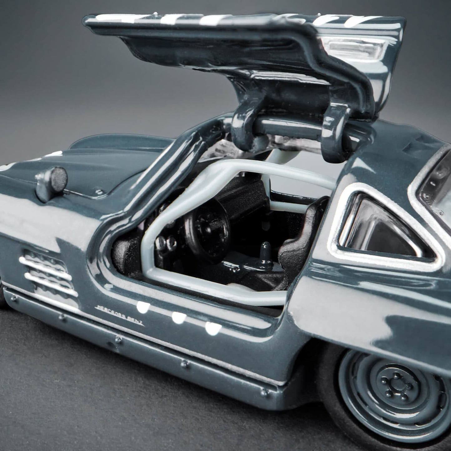 HWC Elite 64 Series Mercedes-Benz 300 SL Mô Hình Xe Đua Cao Cấp 1:64 Hot Wheels Mattel Creations - ảnh 5 - Diecast Vehicle