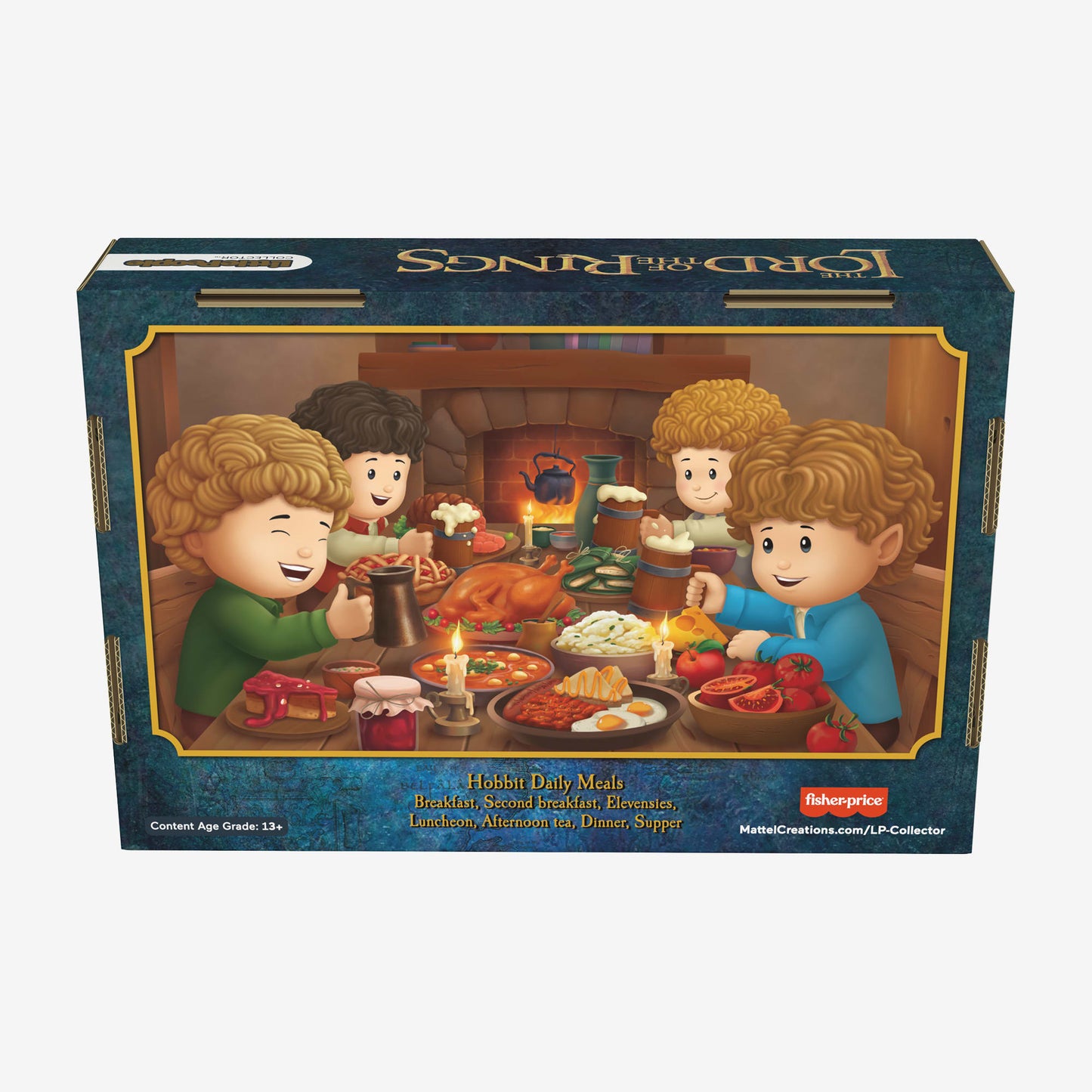 Little People Collector The Lord of the Rings: Hobbits Special Edition Figure Set - Bộ Mô Hình Nhân Vật Hobbit Sưu Tầm - Mattel HPW74 - Hình ảnh bổ sung 8