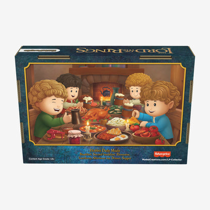 Little People Collector The Lord of the Rings: Hobbits Special Edition Figure Set - Bộ Mô Hình Nhân Vật Hobbit Sưu Tầm - Mattel HPW74 - Hình ảnh bổ sung 8