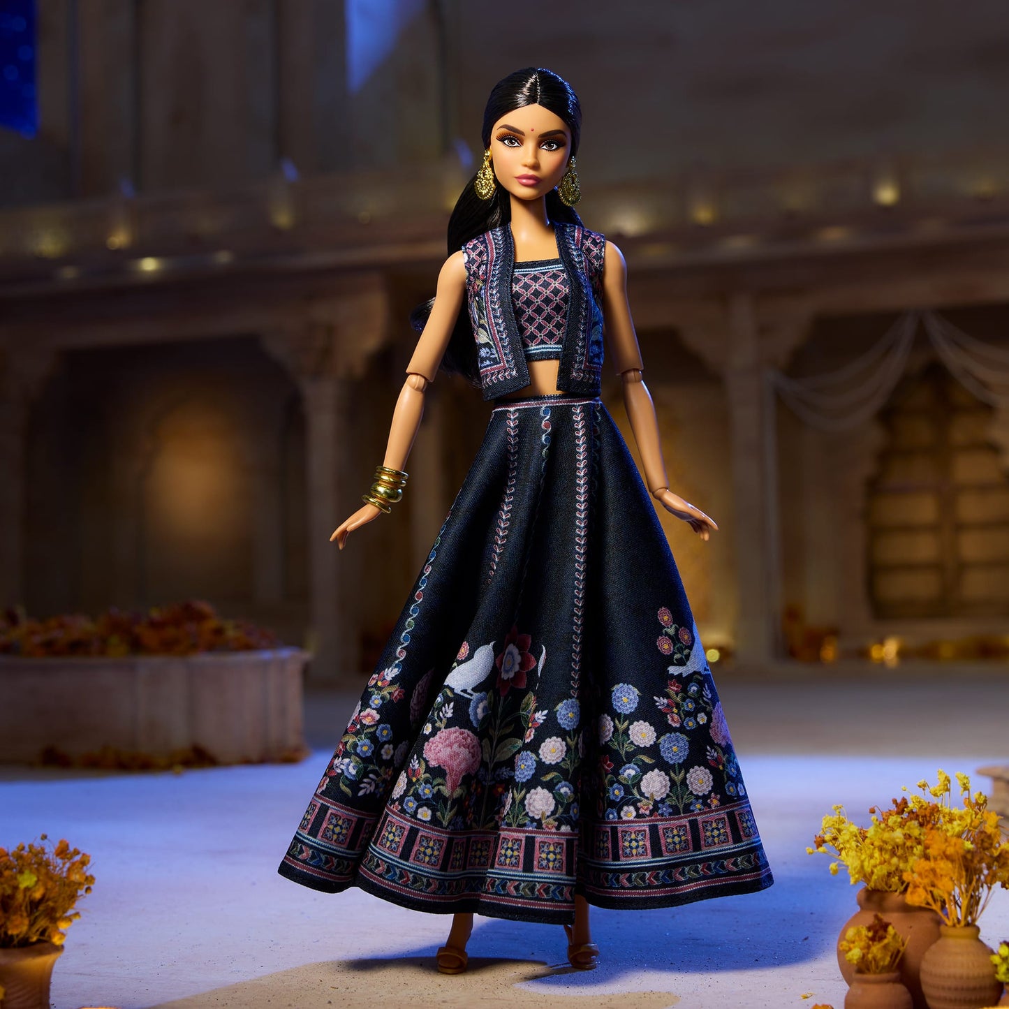 Diwali Barbie Doll by Anita Dongre - Búp Bê Barbie Sưu Tầm Lễ Hội Ánh Sáng - Barbie Signature - Hình ảnh sản phẩm
