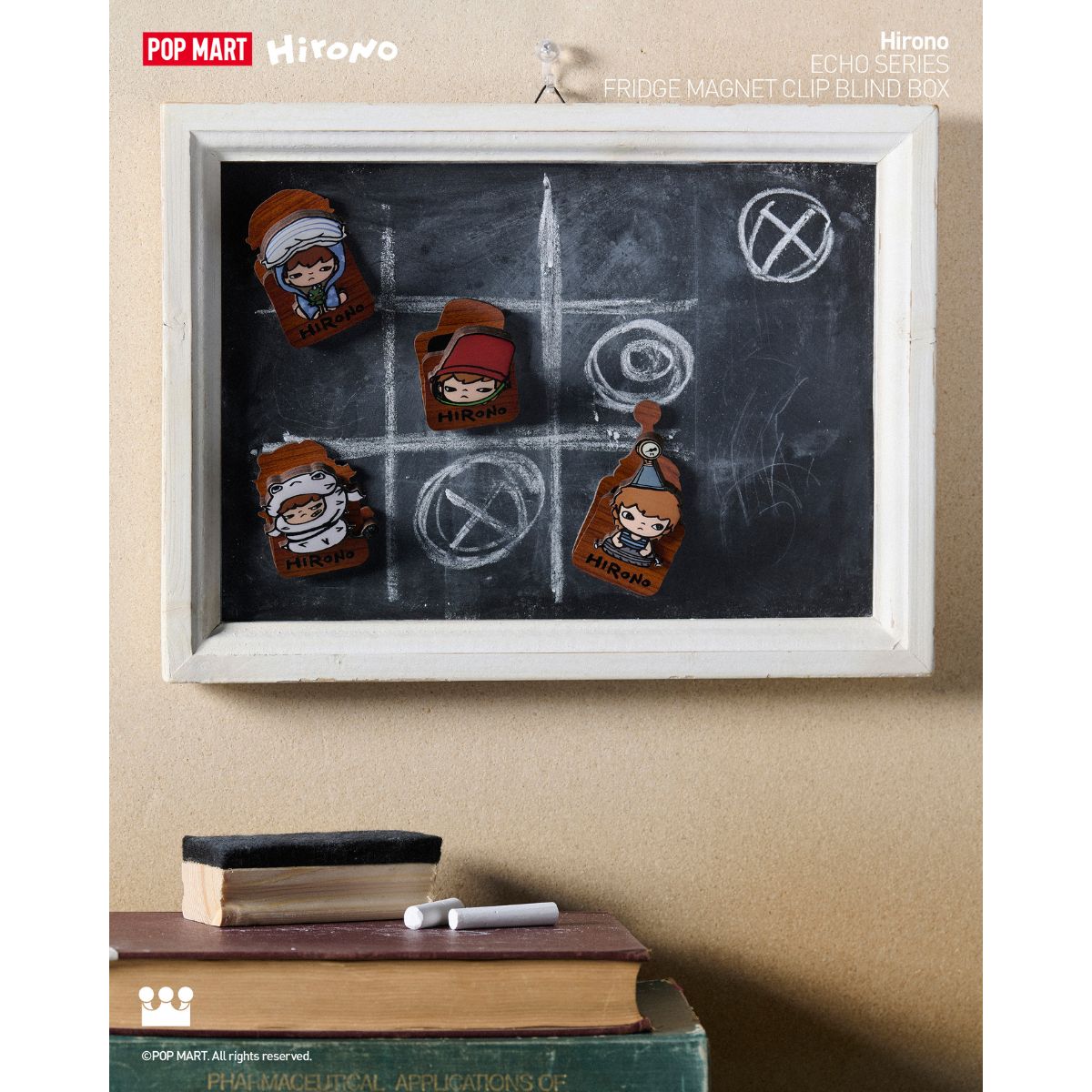 Hirono Echo Series Blind Box Refrigerator Badge - Huy hiệu nam châm tủ lạnh - POP MART