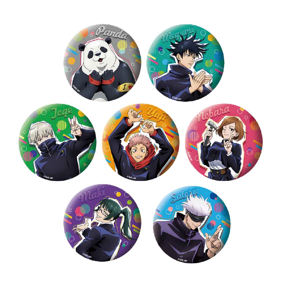 Jujutsu Kaisen Series 2 SUNRISEPOP JKAC023 Badge - Huy hiệu Anime - SUNRISEPOP