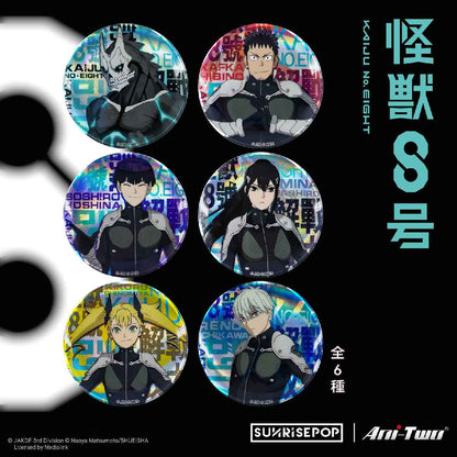 Kaiju No.8 01 SUNRISEPOP K8AC001 Badge - Huy hiệu Anime cài áo - SUNRISEPOP