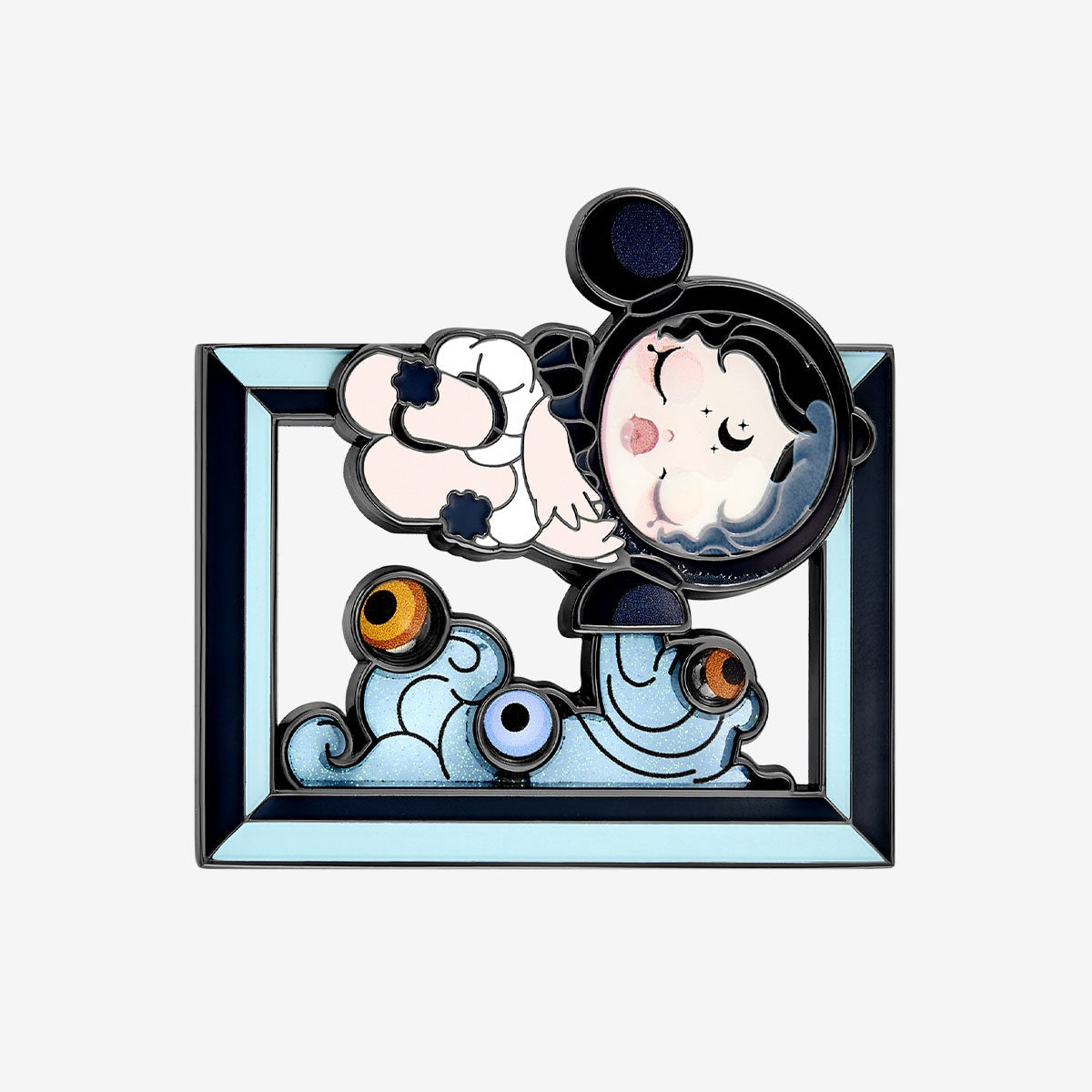 SKULLPANDA Image Of Reality Edition Badge - Huy hiệu Art Toy - POP MART