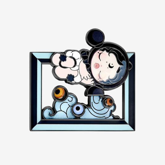 SKULLPANDA Image Of Reality Edition Badge - Huy hiệu Art Toy - POP MART