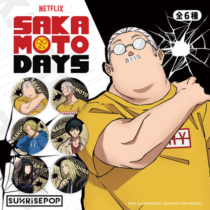 Sakamoto Days Badge 02 - Huy hiệu Anime Glitter - SUNRISEPOP SDAC002