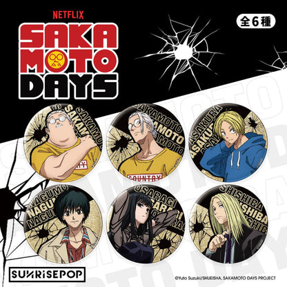 Sakamoto Days Badge 02 - Huy hiệu Anime Glitter - SUNRISEPOP SDAC002