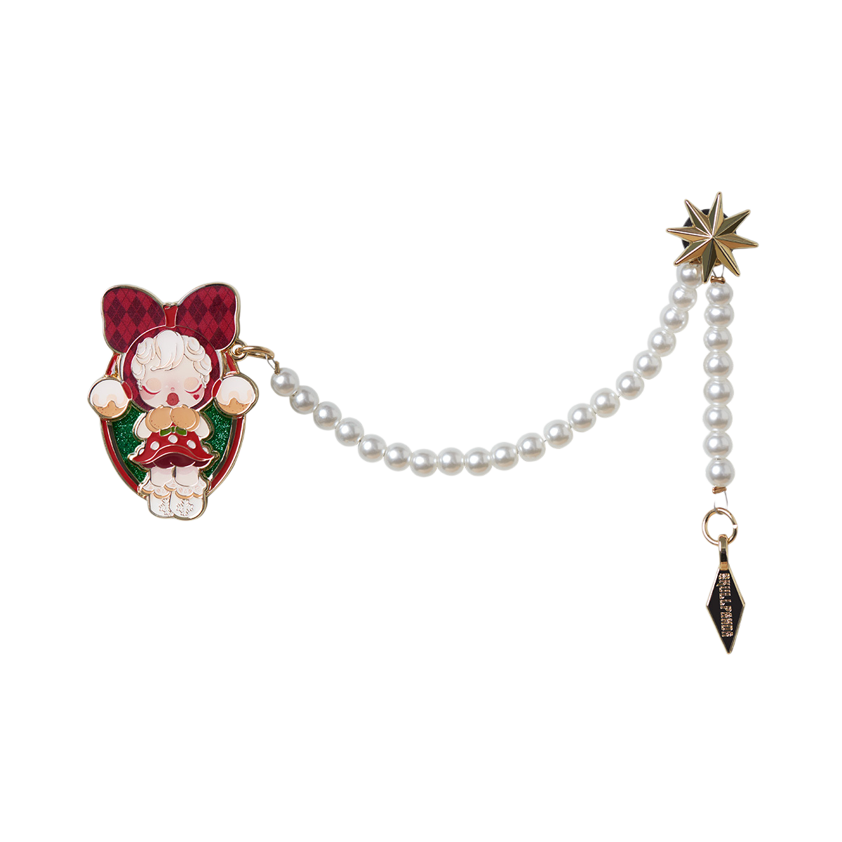 SKULLPANDA Tell Me What You Want Series Badge - Huy hiệu Art Toys Blind Box - POP MART