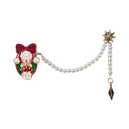 SKULLPANDA Tell Me What You Want Series Badge - Huy hiệu Art Toys Blind Box - POP MART