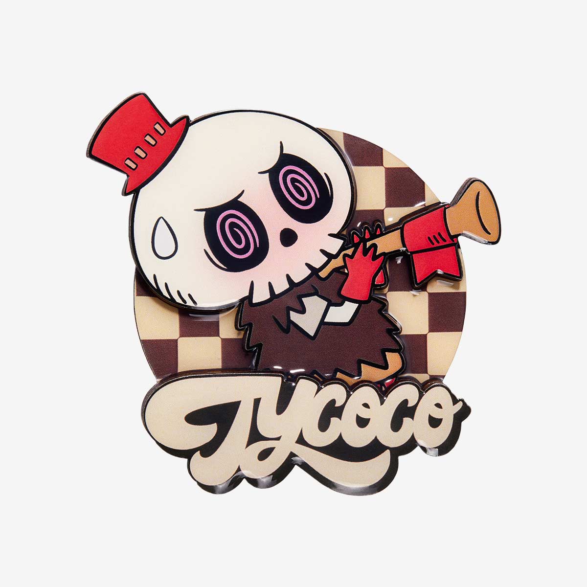 THE MONSTERS Let's Checkmate Series Blind Box Badge - Huy hiệu Labubu chính hãng - POP MART