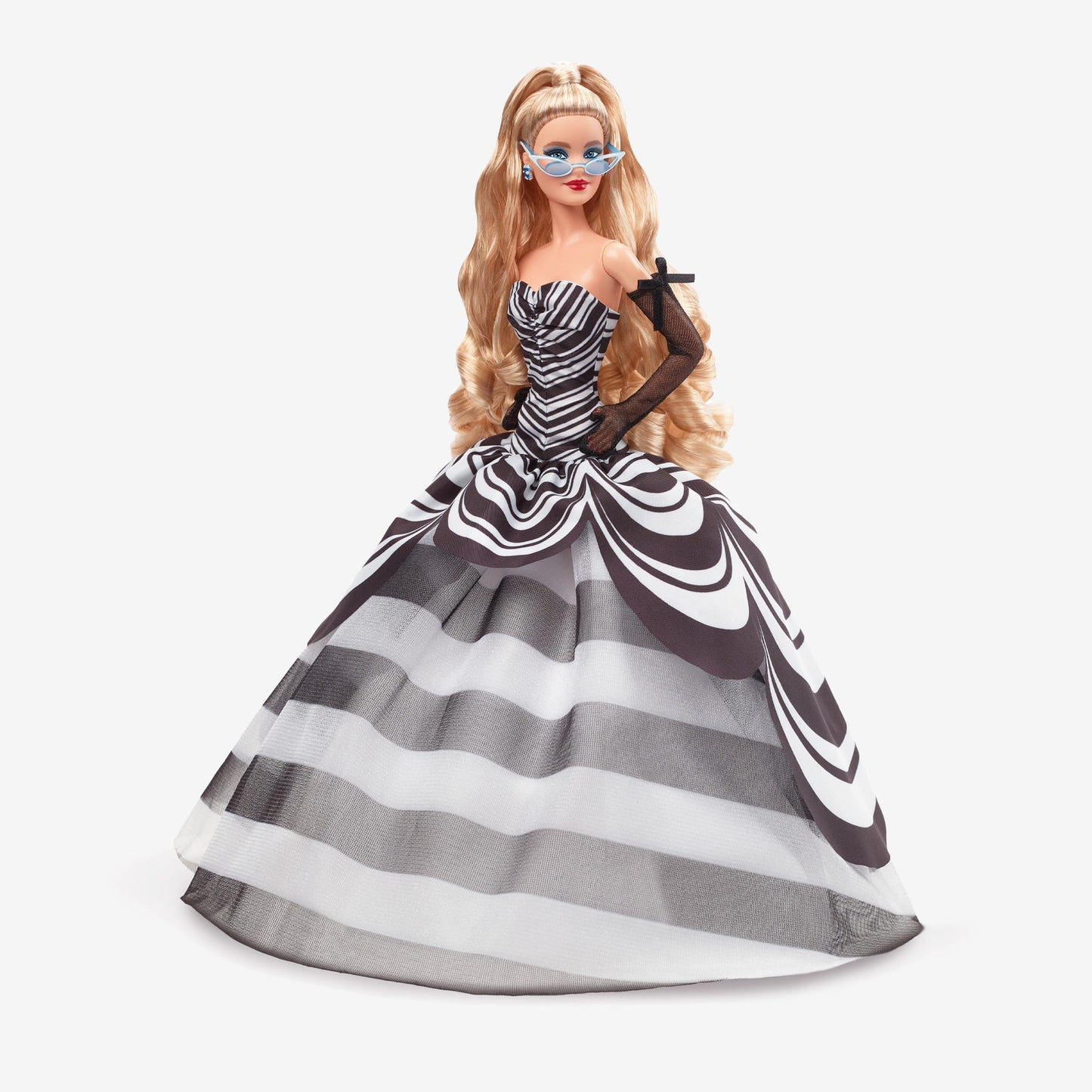 Barbie 65th Anniversary Doll With Blonde Hair - Búp Bê Kỷ Niệm 65 Năm (Tóc Vàng) - Mattel Signature - Hình ảnh chi tiết 2