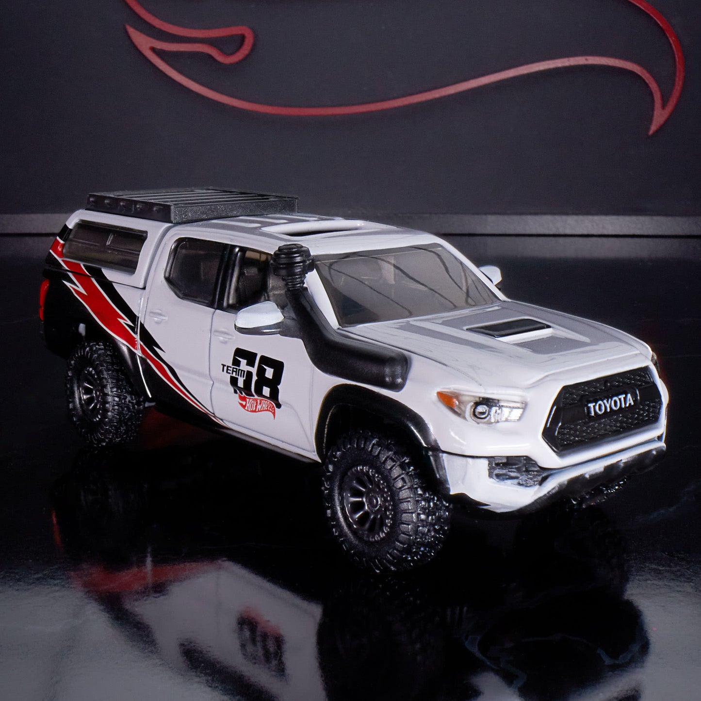 Hot Wheels Elite 64 Mod Shop '17 Toyota Tacoma Xe Mô Hình Kim Loại Hot Wheels