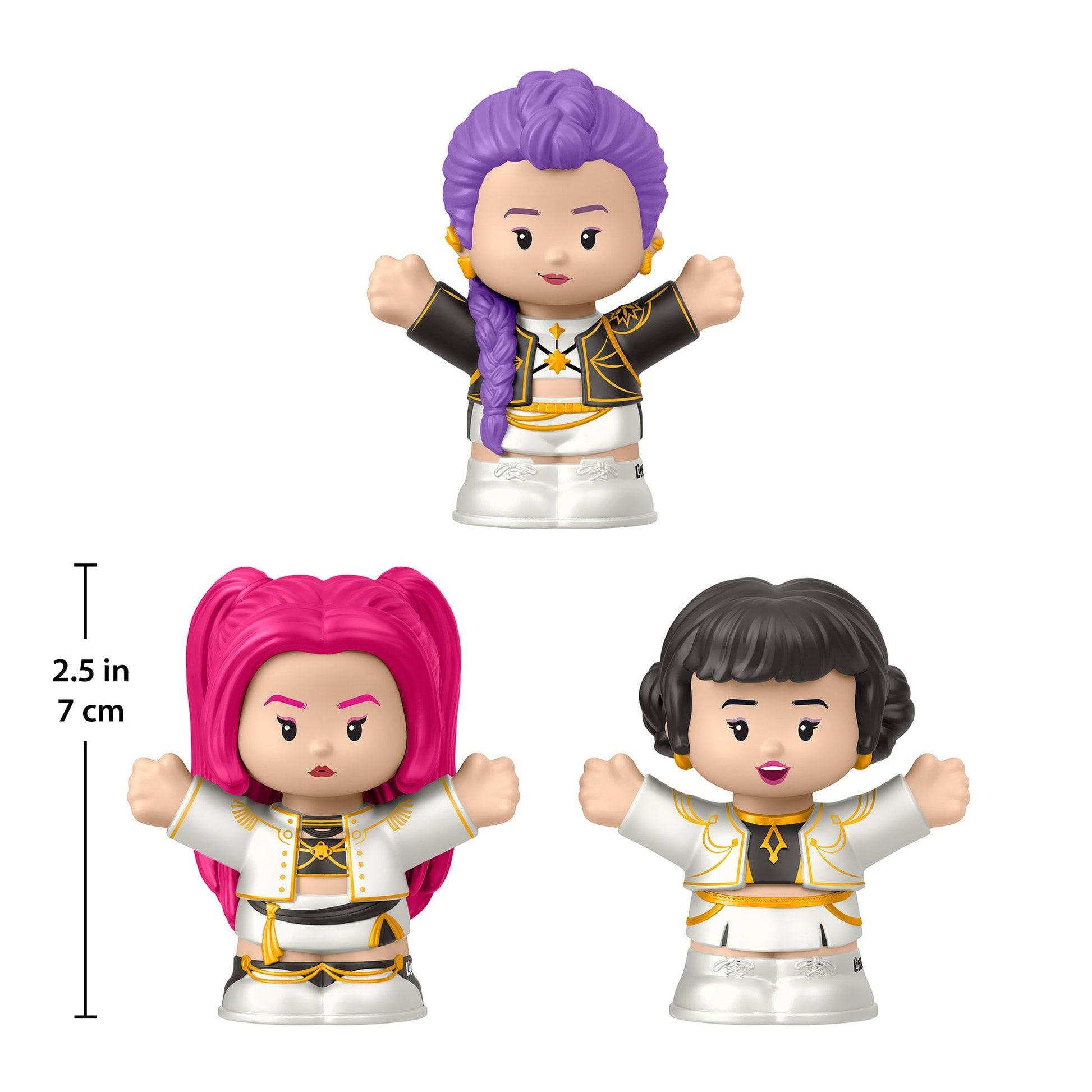 Little People Collector KPop Demon Hunters Huntrx Figure Set JRM87