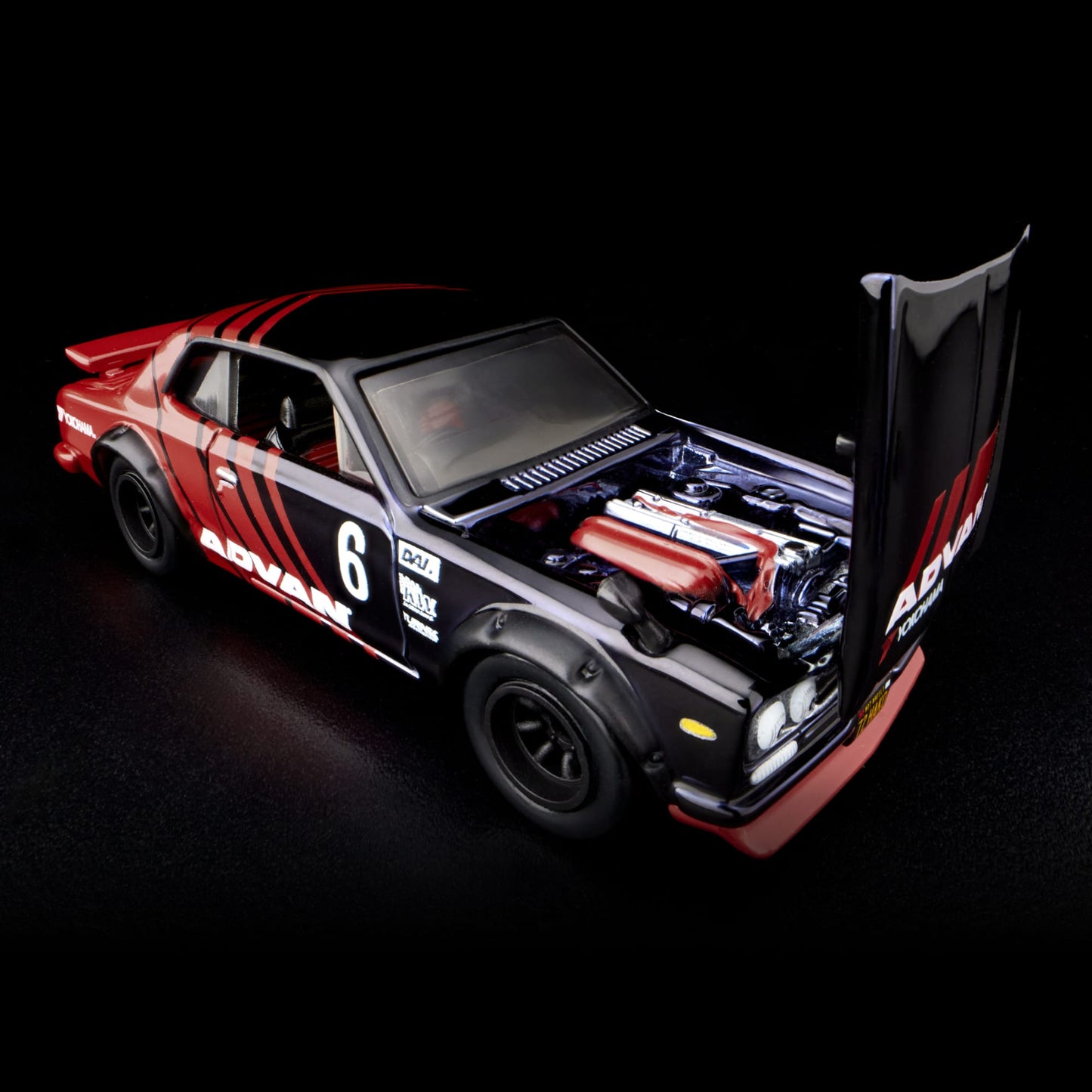 Hot Wheels RLC 1972 Skyline H/T 2000GT-R - Mô Hình Xe Nissan Skyline JDM Cao Cấp - Hot Wheels RLC Exclusive