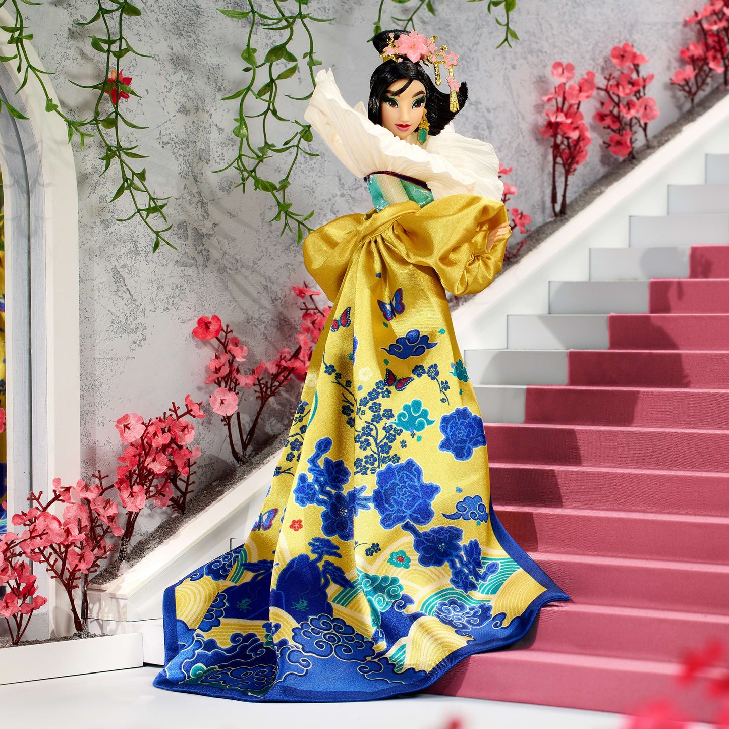 Enchanted Elegance Collection Mulan Doll - Búp Bê Sưu Tầm Cao Cấp - Disney Collector Mattel - Hình ảnh sản phẩm